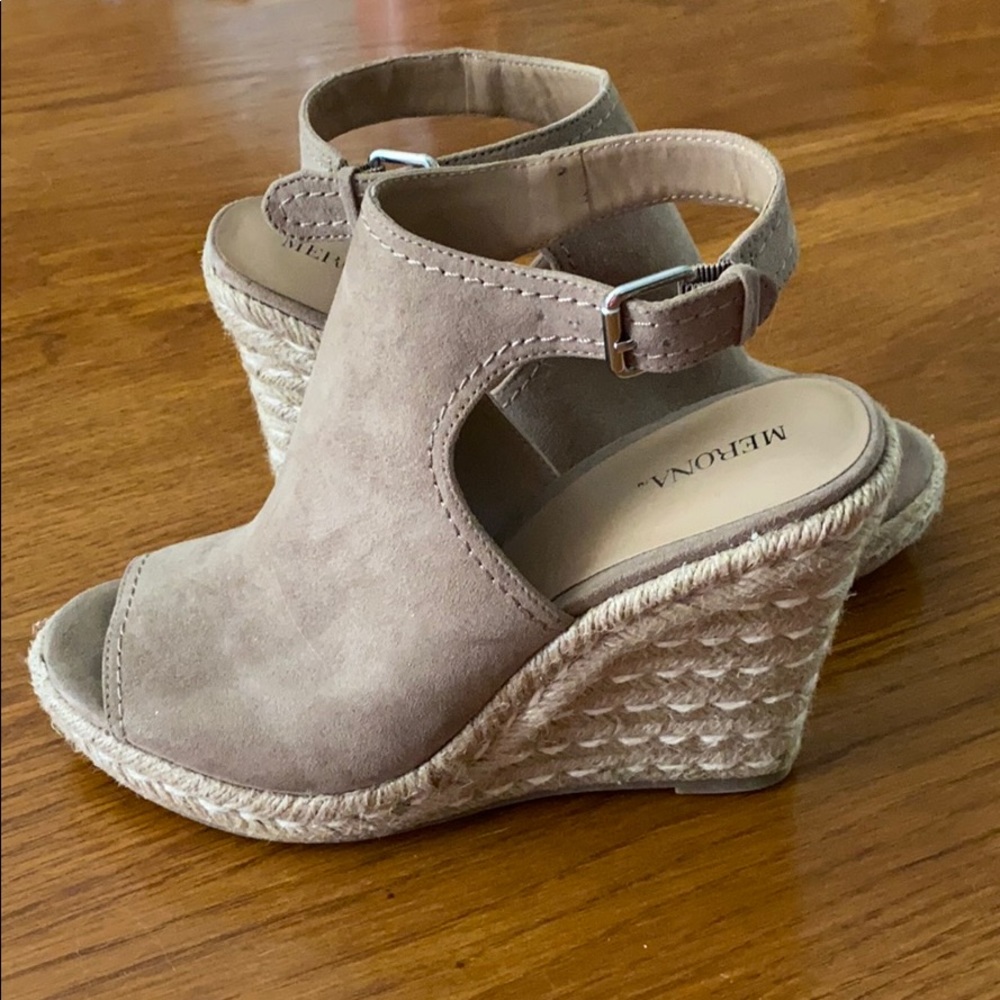 Merona Espadrille Wedges - Size 8